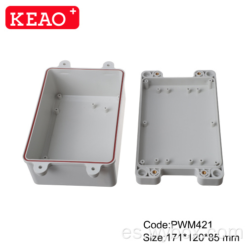 Armarios electrónicos de plástico caja de montaje en pared caja de conexiones de montaje en superficie caja de conexiones de plástico ip65 PWM421